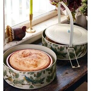 ⚡️John Derian X Target 2024 Double Layer Pie Carrier Thanksgiving Birds